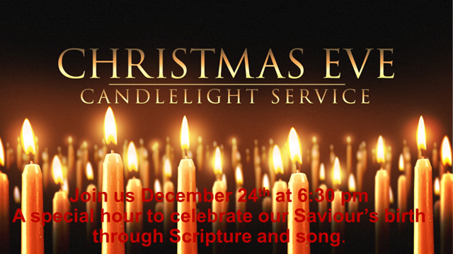 candlelight service slide