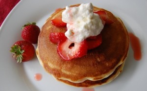 pancake strawberry